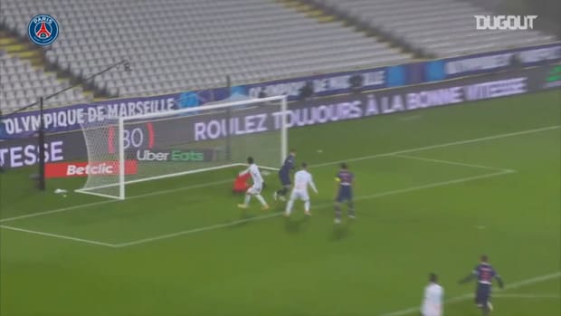 Mauro Icardi scored the first PSG goal against Olympique de Marseille